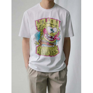 Tricou Fericire galbenă